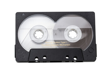 Tape cassette isolated on transparent background