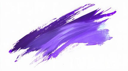 Abstract Purple Acrylic Paint Strokes Texture Background