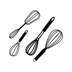 Dish Whisk style set 7