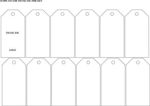 Printable. Thank you cards, editable labels 