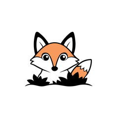 red fox cartoon
