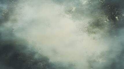 Obraz premium Abstract Green and Beige Textured Background, Grunge Wall, Vintage Style, Distressed Overlay, Digital Art, AI Generated