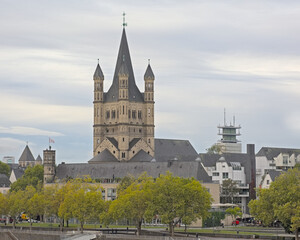 Great St. Martin Church in Cologne.