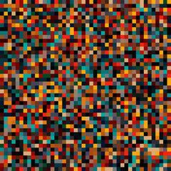 ABSTRACT PIXEL PATTERN BACKGROUND COLORFUL MOSAIC GRID DESIGN WITH GEOMETRIC SHAPES VECTOR TEMPLATE GOOD FOR MODERN WEBSITE, WALLPAPER, COVER DESIGN 