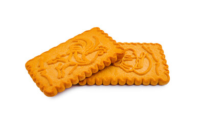 Delicious cookies with intricate designs enjoy a cozy afternoon snack at home