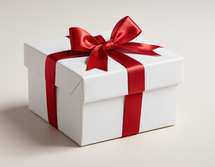 Fototapeta premium red gift box