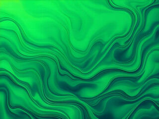 Obraz premium Vibrant green abstract background with a liquid ripple effect, suitable for creative projects and designs
