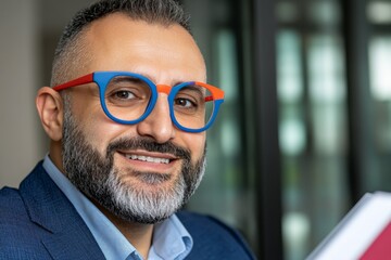 Obraz premium A marketing manager analyzing campaign data and customer engagement metrics