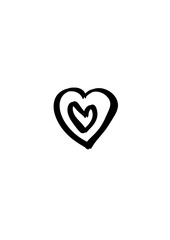 Double Heart Doodle