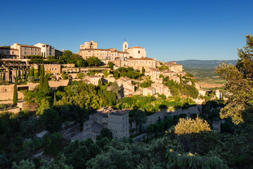 Gordes, a stunning hilltop village in Provence is located in the Luberon region and features...