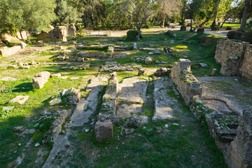 Il complesso archeologico con i resti delle Terme di Antonino, Area archeologica di Cartagine,...