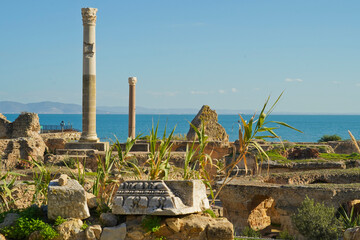 Il complesso archeologico con i resti delle Terme di Antonino, Area archeologica di Cartagine,...