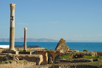 Il complesso archeologico con i resti delle Terme di Antonino, Area archeologica di Cartagine,...