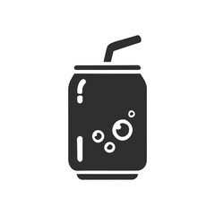 Obraz premium soda can icon, drink symbol isolated on transparent