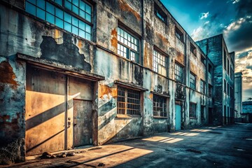 Fototapeta premium Gray White Minimalist Urban Exploration Background Wallpaper - Abstract Concrete Texture