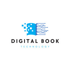 Book logo with a cheerful feel