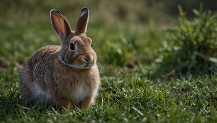 rabbit in the grass