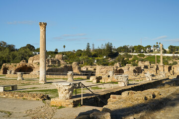 Il complesso archeologico con i resti delle Terme di Antonino, Area archeologica di Cartagine,...