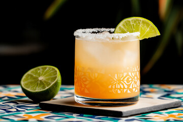 Fototapeta premium margarita close-up