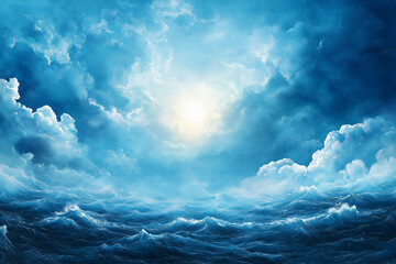  stormy sky watercolor texture