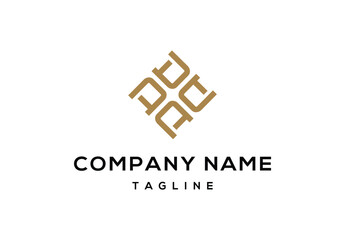 Elegant geometric logo design with minimalist concept for company brand