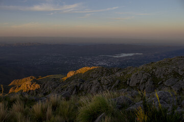 paisaje desde el cerro uritorco