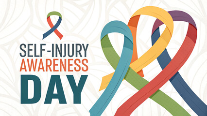 self injury awareness day.  Banner, Illustration Art Art


