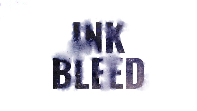 Cinematic Ink Bleed Titles