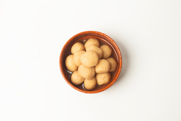Nolen Gurer Rosogolla—Nolen gur Indian sweet