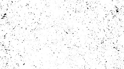 Grainy texture on transparent background, grain overlay, grunge texture vector