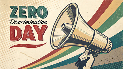 zero discrimination day Poster, Social Media Post, zero discrimination day Banner,