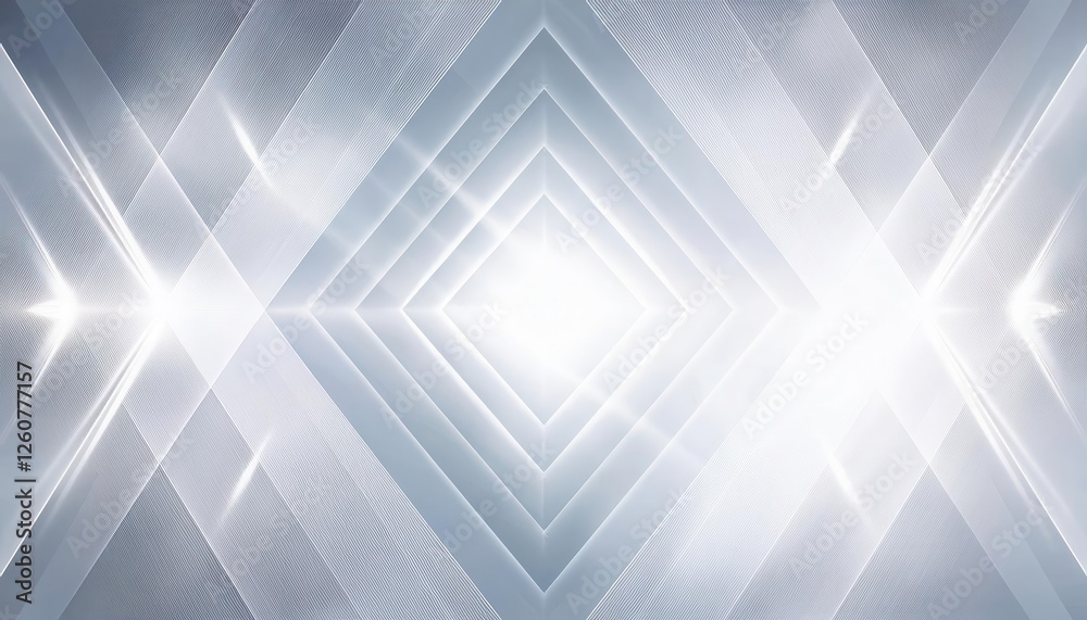Fototapete abstract futuristic light cross pattern background for modern design projects, sci-fi concepts, and tech presentation