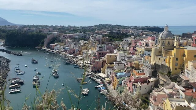 Procida Italy Pan Right