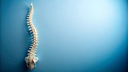 Spine Model for Business Presentations on Healthcare and Wellness