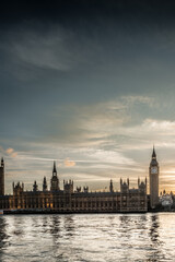 Fototapeta premium street views around big ben london