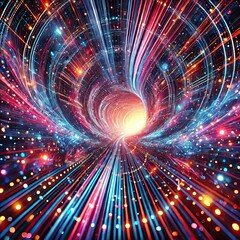 Fototapeta premium fractal burst background