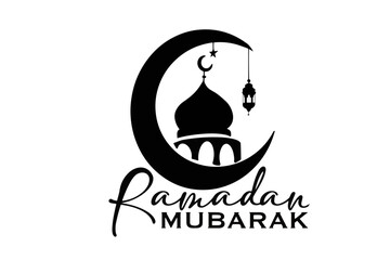 Ramadan Mubarak vector