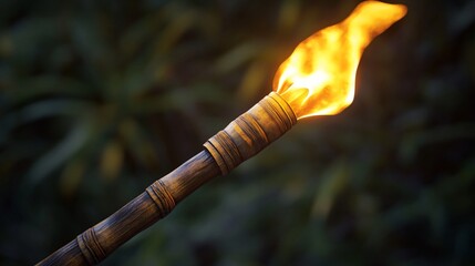 Bamboo Lantern Symbol of Hari Raya Hari Symbol Malaysian Balinese Indonesian