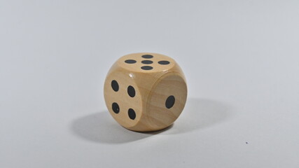 dice on white