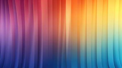 Vibrant gradient digital wallpaper with smooth vertical wave patterns in shades of blue, orange, and purple