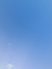 beautiful sky with sunlight in Berlin Rahnsdorf