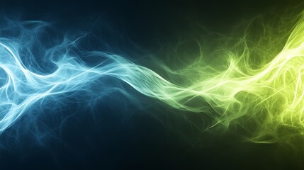 Obraz premium Colorful abstract smoke background, swirling patterns and dynamic textures in vibrant hues