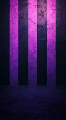 Intuitive purple and black stripes create a vivid vintage gothic atmosphere, perfect for a spooky theme and to enhance design ideas that captivate viewers' attention and provoke creative thinking.