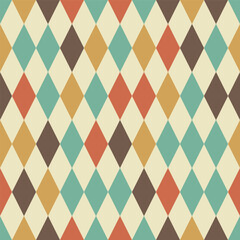 Colorful geometric background. Composition of consecutive repeating elements creates a seamless pattern