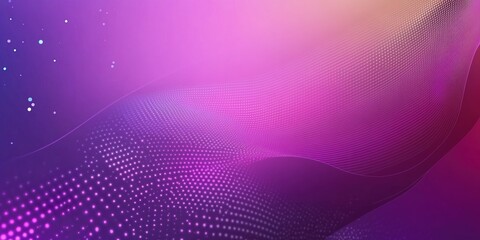 Obraz premium Vibrant purple and pink abstract wave pattern with soft gradients and sparkling highlights