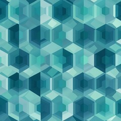Obraz premium Abstract Geometric Cube Pattern Design