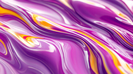 Colorful abstract patterns flowing in shades of purple, orange, and yellow