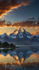 Sacred Mount Kailash Parvat Himalayan peak spiritual mountain Tibet