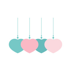 Valentines Label Shapes