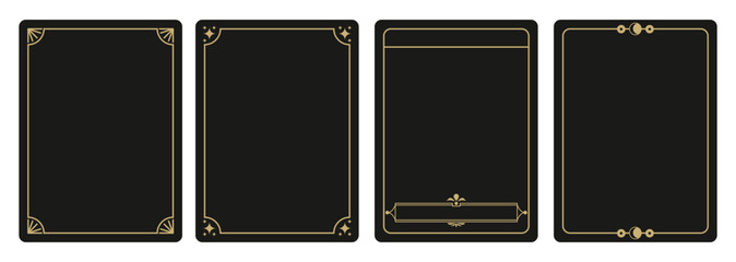 Frame template for tarot cards_02